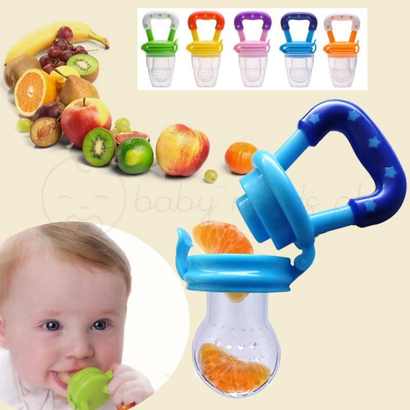 COD Baby Fruit Feeder and Pacifier Baby Fruit Nibbler Pacifier Feeder ...