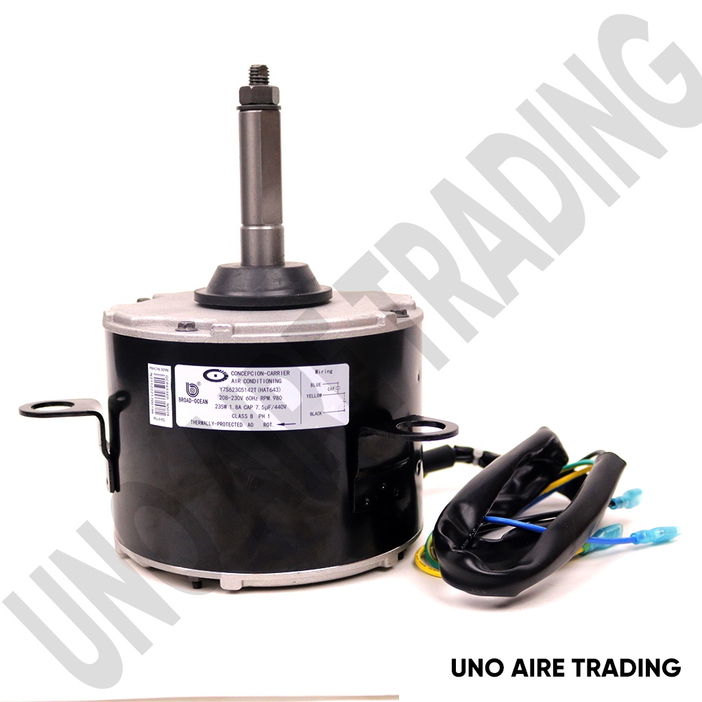 Fan Motor HAT643 Outdoor Fan Motor CARRIER Original Shopee Philippines