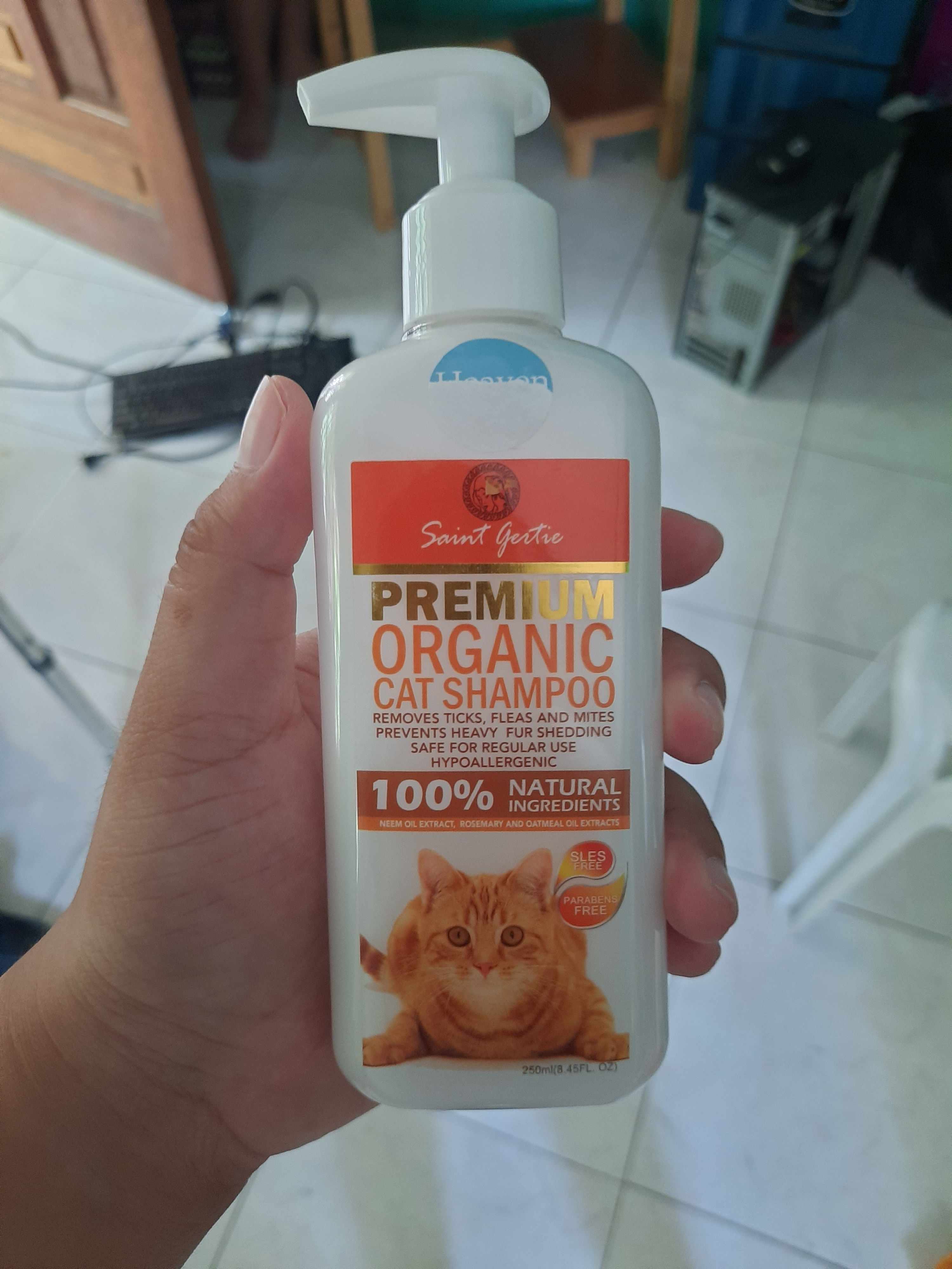 Saint Gertie Premium organic cat shampoo 250ml Shopee Philippines