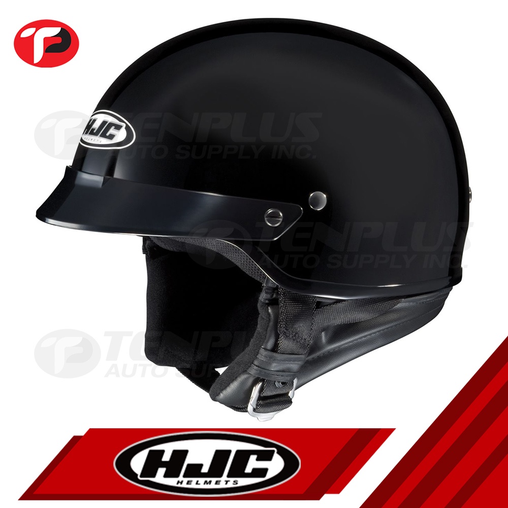 Hjc Helmets Cs2N Half Face Black Shopee Philippines