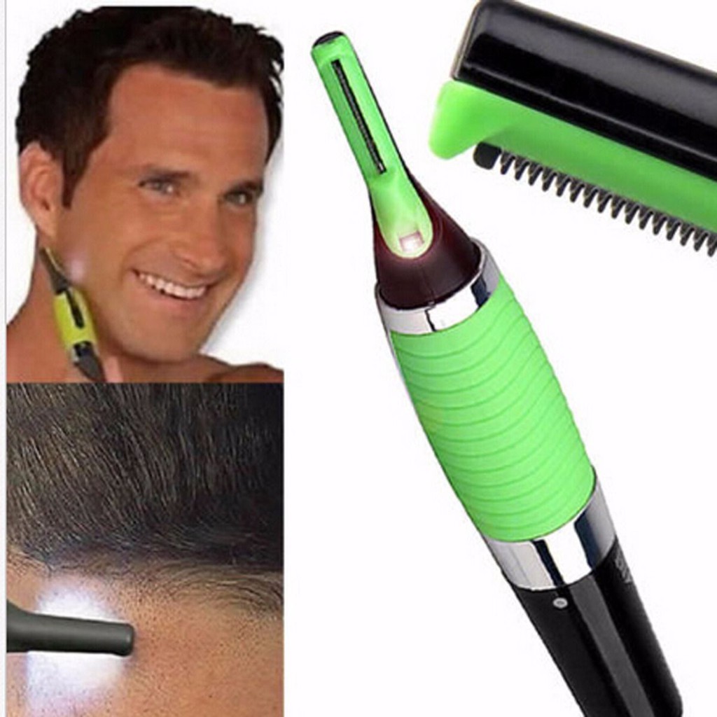 micro touch max hair trimmer green