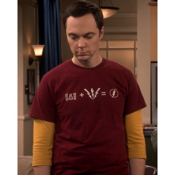 flash equation t shirt