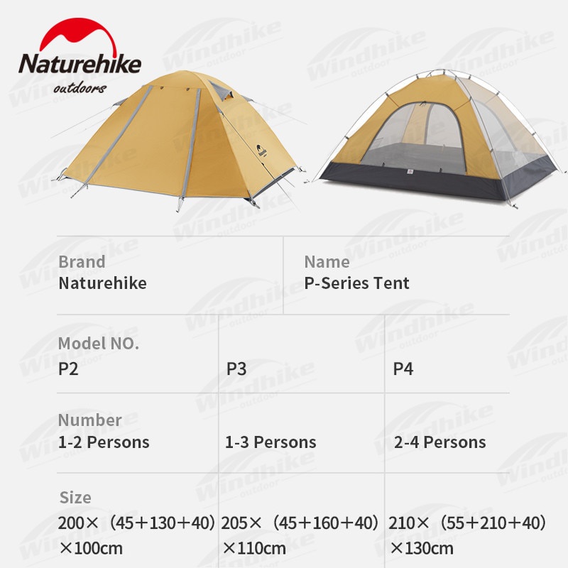 Naturehike P Series Aluminum Poles 4person Tent | Shopee Philippines