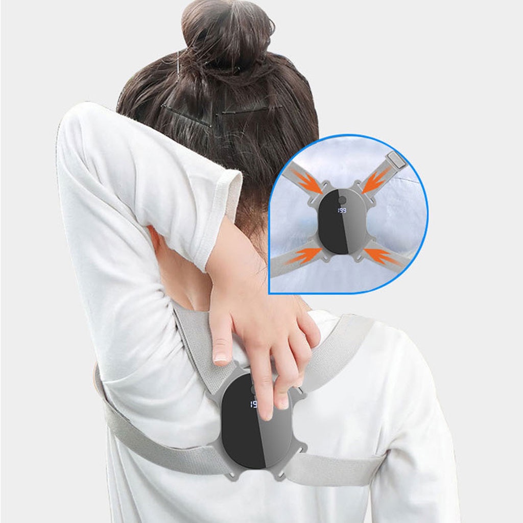 Smart Posture Corrector Hunchback Adjustable Clavicle Builtin Chip