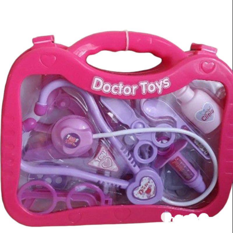 Details about   Doctor's Playing Set Case Education Kit Boys Girls Toys PINK BLUE 