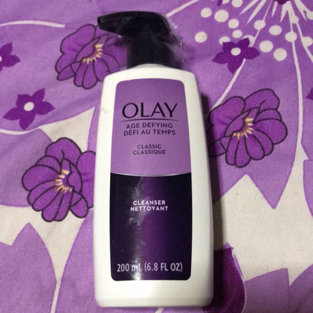 olay age defying cleanser