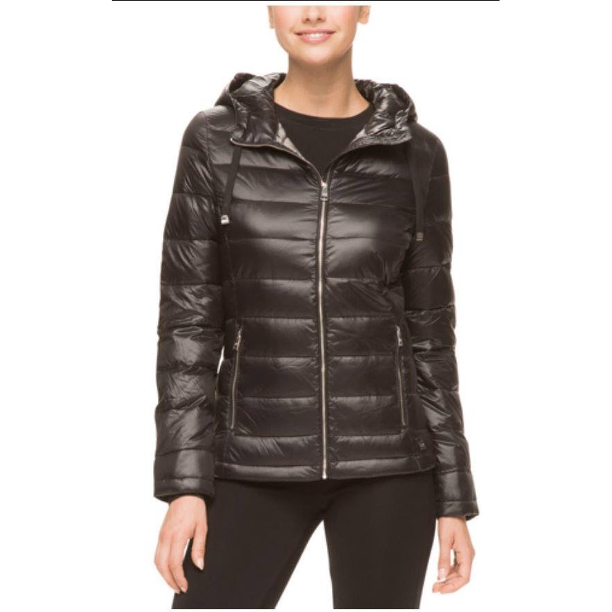 andrew marc women's packable lightweight premium down jacket