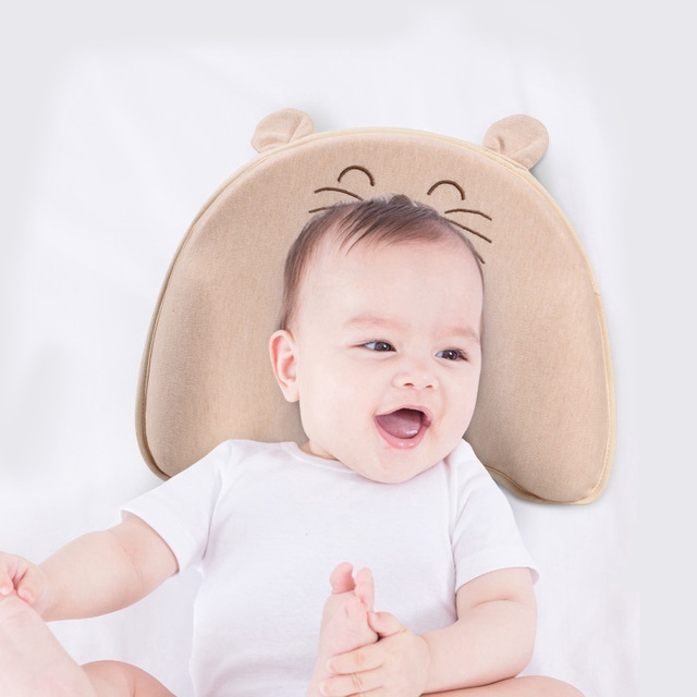 newborn baby head shaping pillow