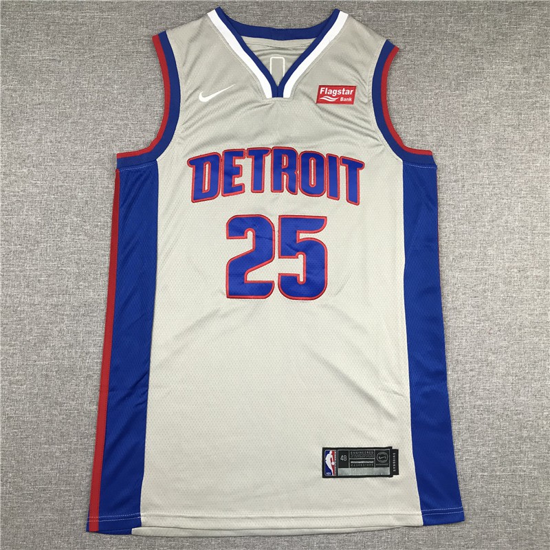 derrick rose jersey pistons