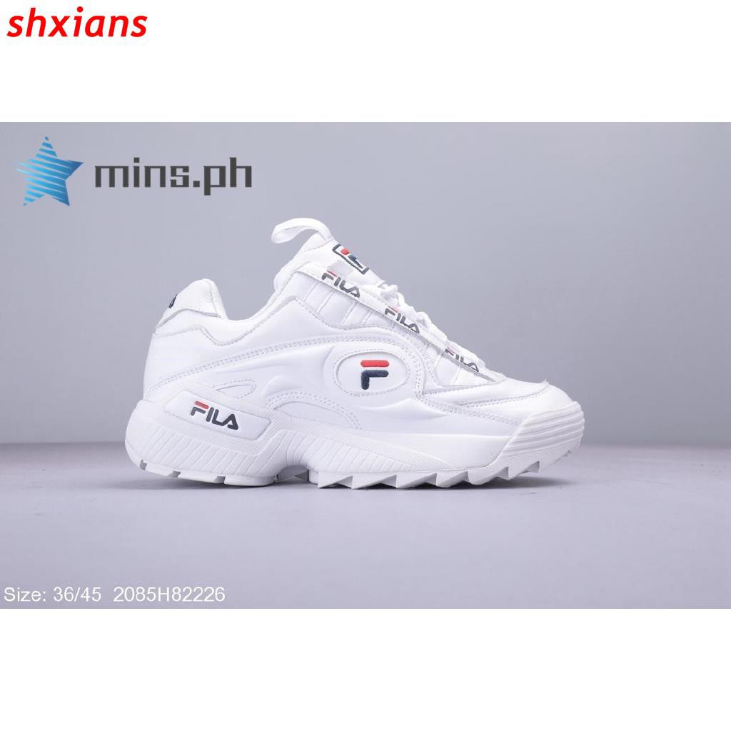 fila white rubber shoes