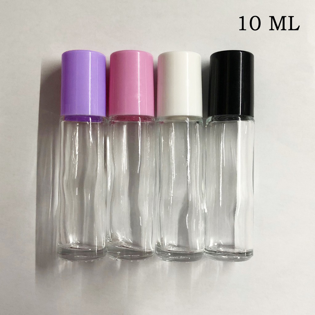 Download 100pcs 10ml Roller Clear Glass Bottle For Lip Tint Empty Wholesale Shopee Philippines PSD Mockup Templates