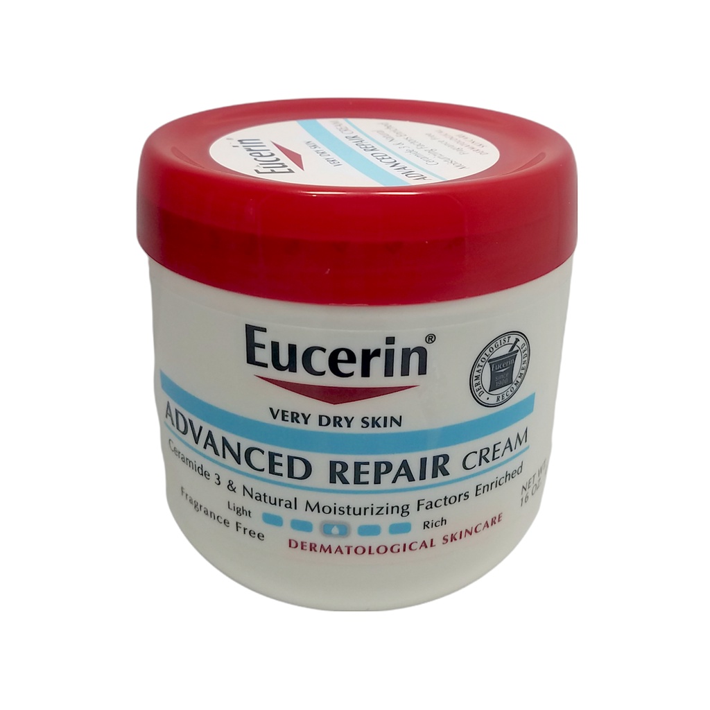 Eucerin Advanced Repair Cream Fragrance Free 454g (From USA) Shopee