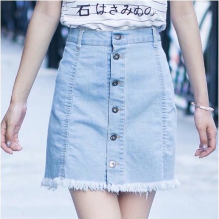 high waist palda maong