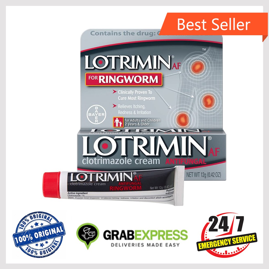 ONHAND! Lotrimin AF Ringworm Cream, 12g Shopee Philippines