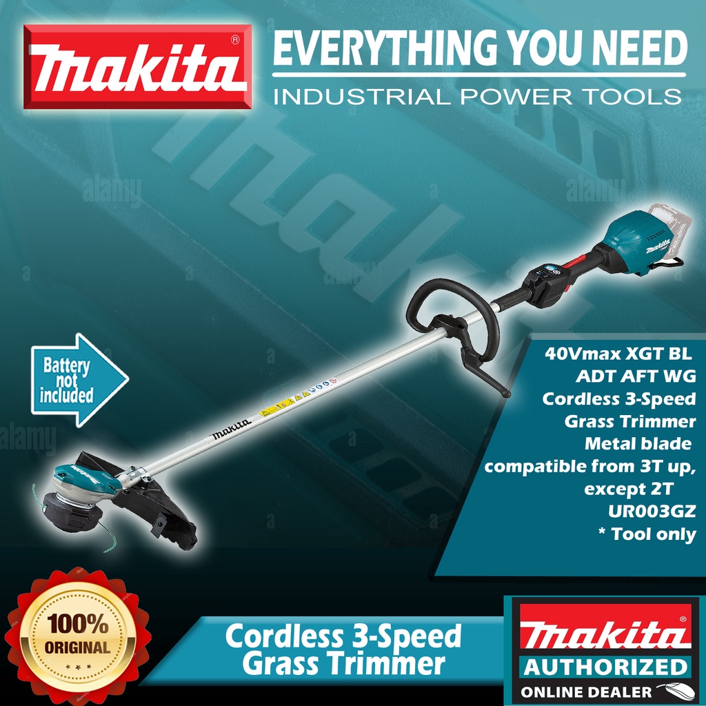 Cordless 3Speed Grass Trimmer Metal blade compatible from 3T up