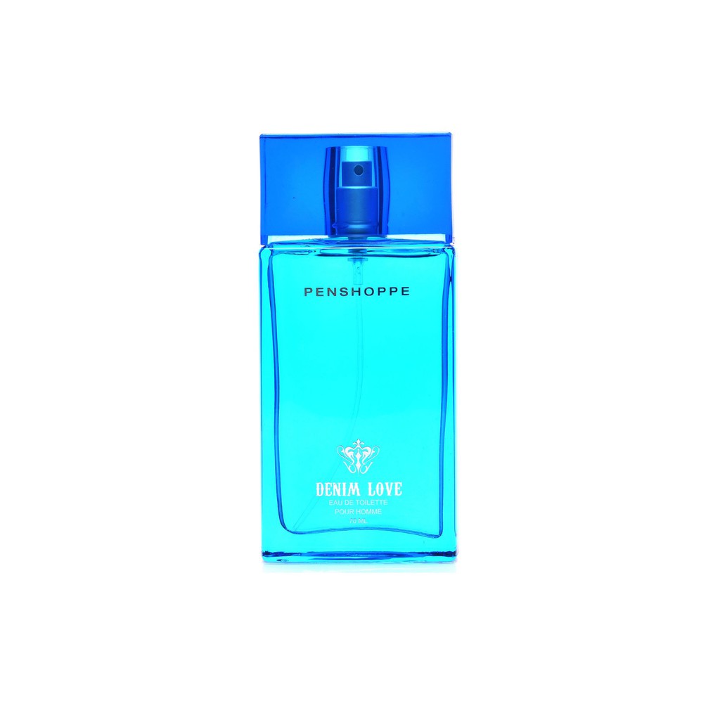 Penshoppe Denim Love Eau De Toilette For Men 70ml Blue Shopee