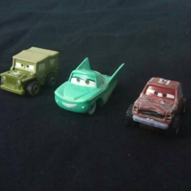 Mini racers cars metal Package Contents 3 sarge jimbo flo | Shopee ...