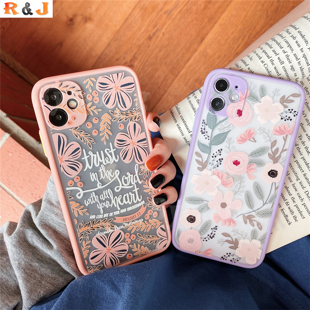 Floral Fresh Flower Case Samsung Galaxy A12 A52 A72 A02S A11 A21S A51 ...