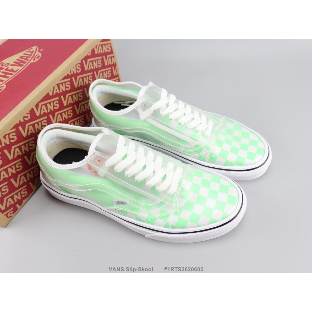 light green vans