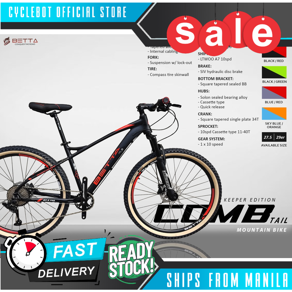 betta dumbo tail 29er