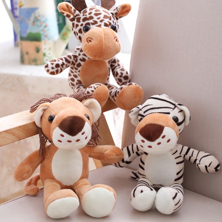 safari animal soft toys