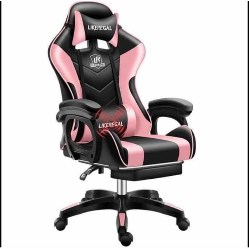 New style leather, Black Pink Gaming Chair | Shopee Philippines