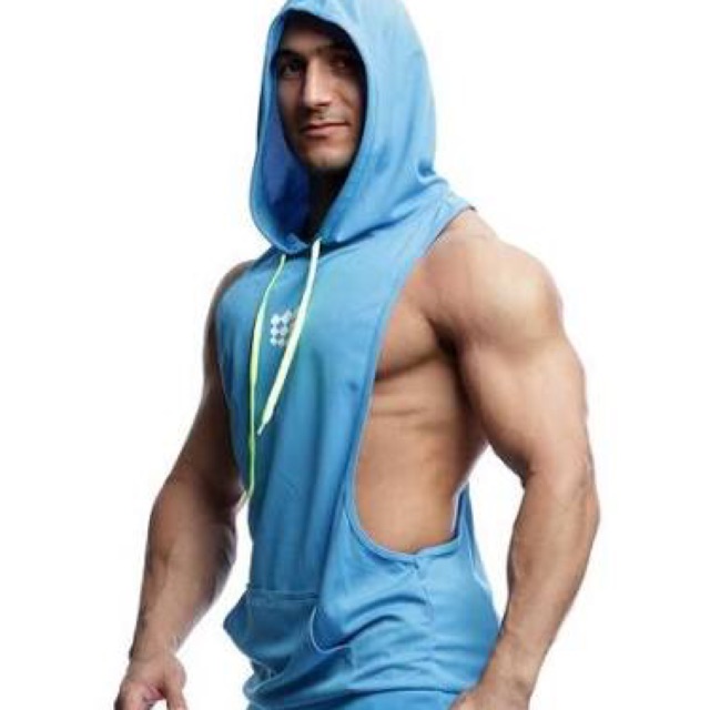 gym sando hoodie