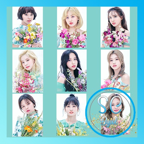 Kpop Twice 3 Stuck In My Head Flower Version Solo Member Poster Momo Jihyo Sana Tzuyu Nayeon Shopee Philippines