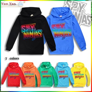 SPY NINJAS Merch for Kids Girls Boys Tracksuits Hoodie & Pants Sets,Boys Girls Kids Hooded Top Trousers Sportswear Suit,Sweatshirts Outfits Unisex