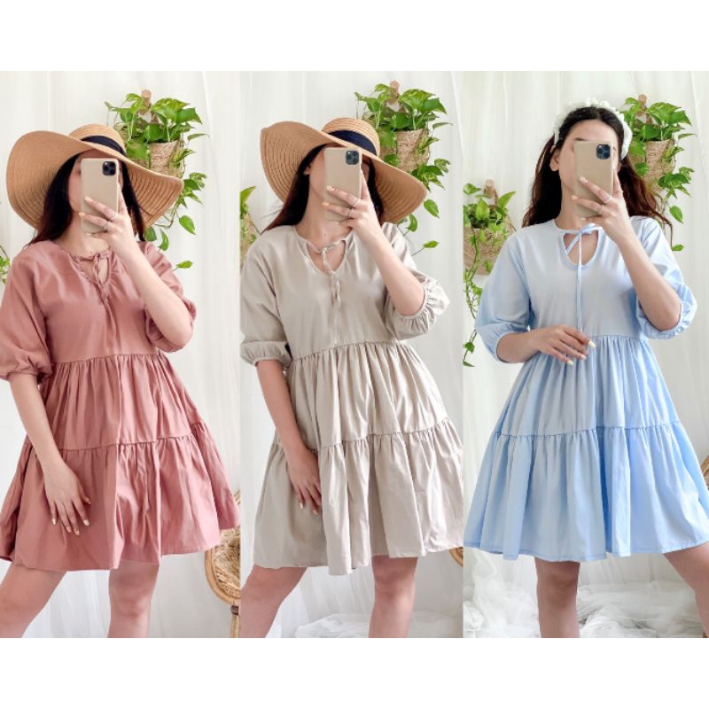 ZARA INSPIRED BABY DOLL DRESS | Shopee Philippines