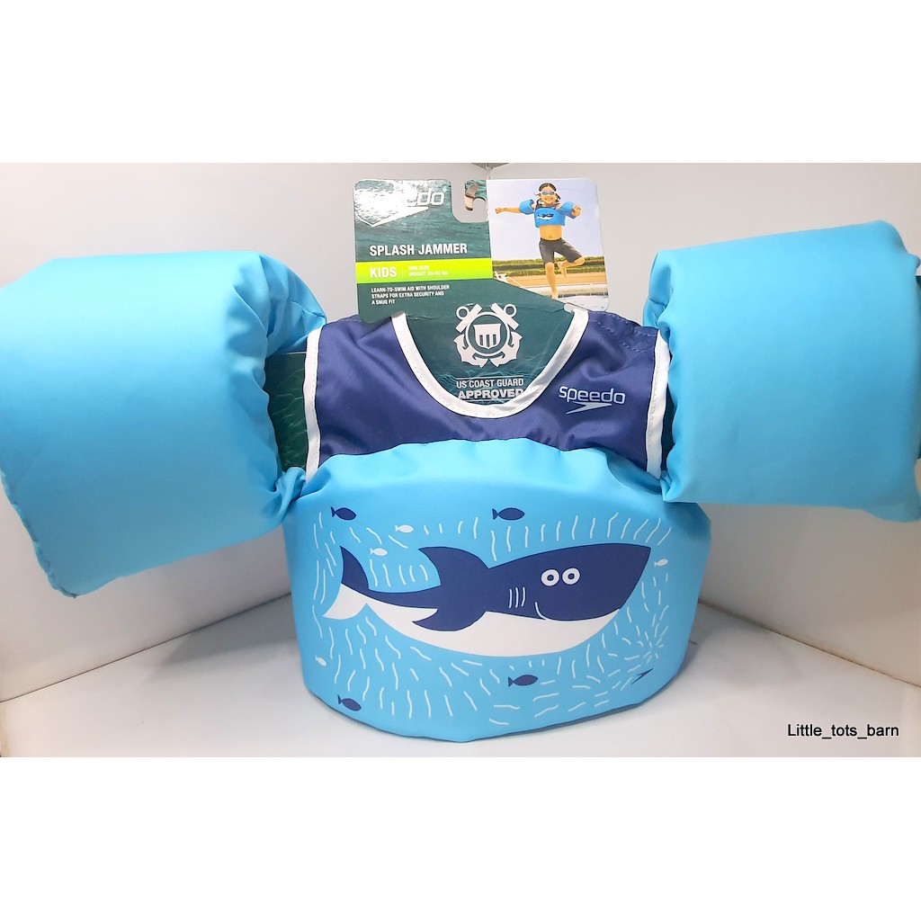 LTB SPEEDO KIDS SPLASHER JAMMER PUDDLE JUMPER SWIMMING FLOATER VEST