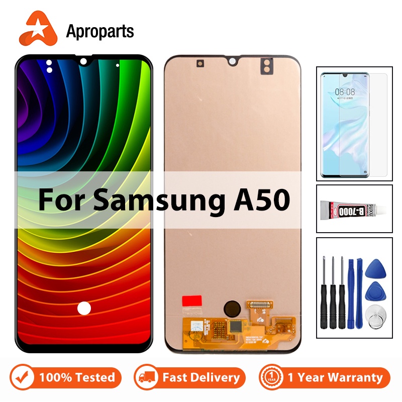 lcd samsung a505f