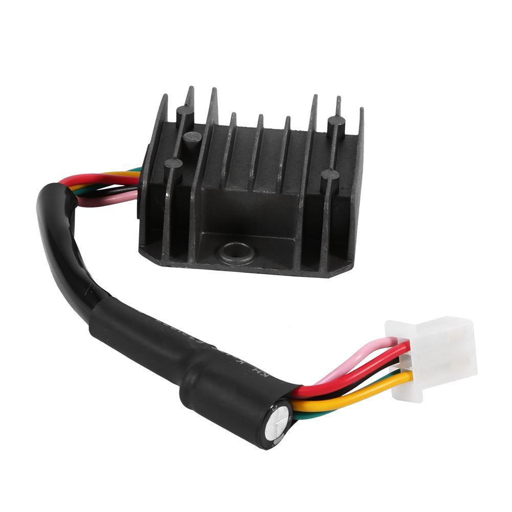 Regulator Rectifier With 5 Pins For Universal Motorcycle | Shopee ...