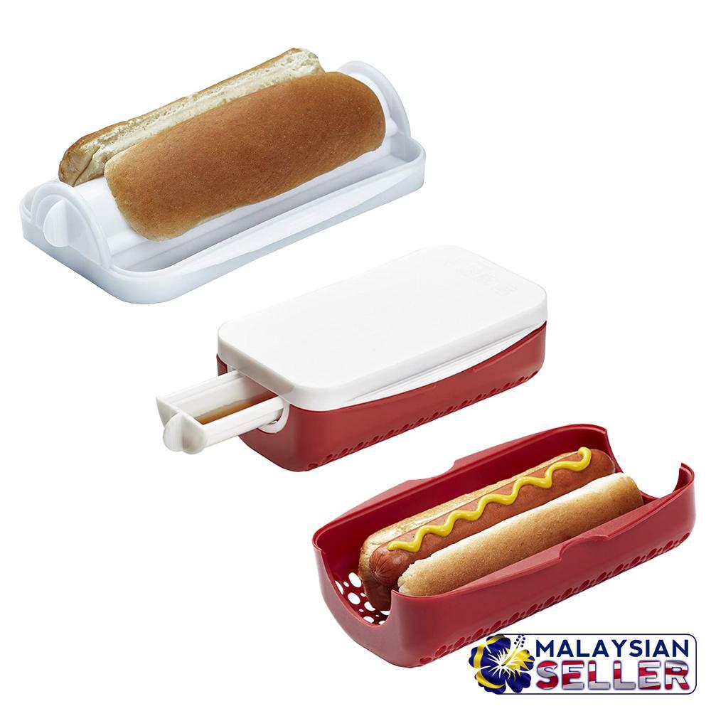 Tollo Astv Hot Doglicious Microwave Hot Dog Sausage Cooker Maker