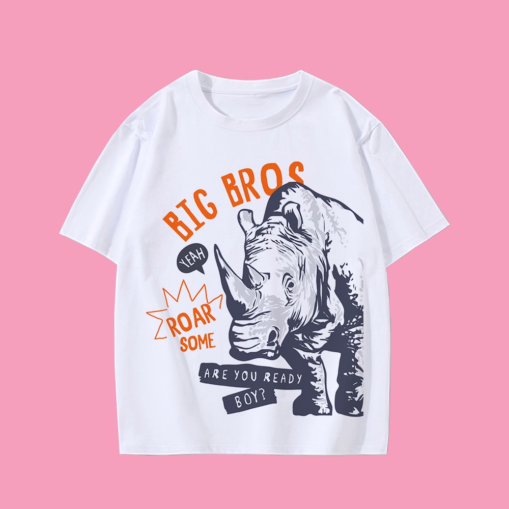 2022 New Summer Top Baby Clothes Tshirt For Kids Boy Girl Tops Animal Print Short-Sleeved T-Shirt For 1-10 Years Old