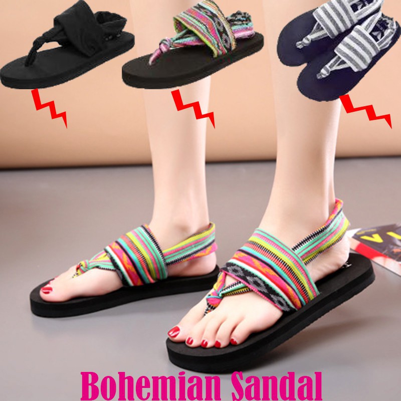 bohemian sandals shopee