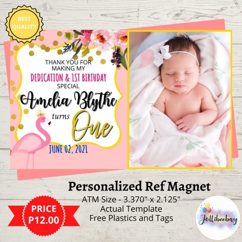 Souvenir Layout For Christening