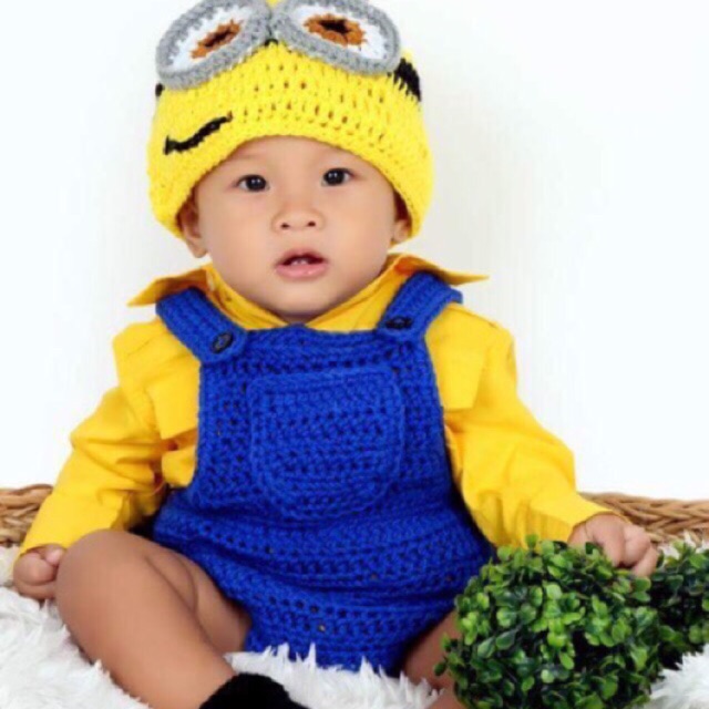 minions costume for baby boy