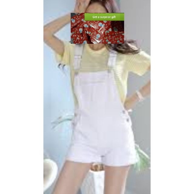 white shorts jumper