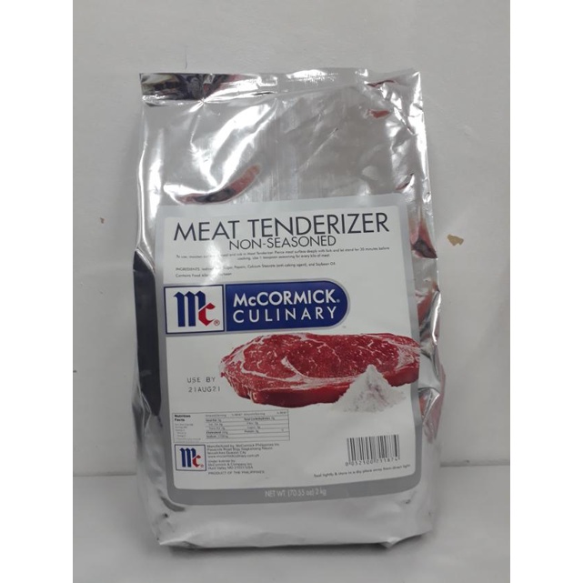 McCormick ( REPACKED ) Meat Tenderizer Powder 250 Grams, 500 grams