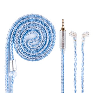 Yinyoo 16 Core High Purity Silver Plated Earphone Upgrade Cable For ZS10 Pro AS10 AS16 AS12 ZSN PRO