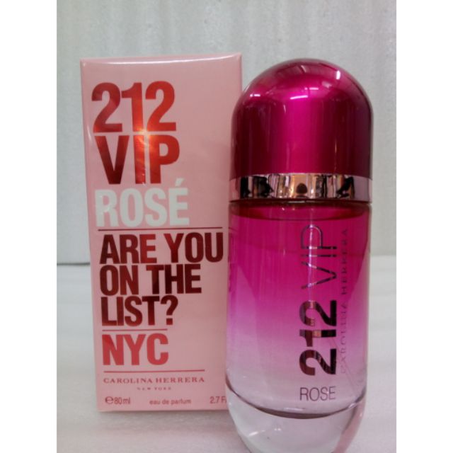 vip rose 212 perfume