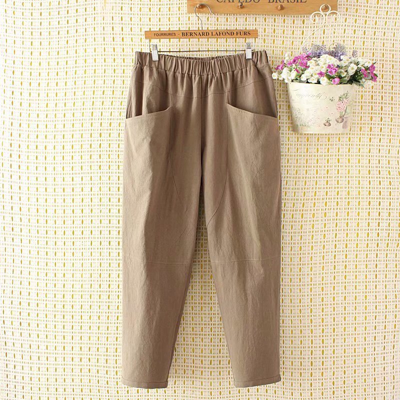 plus size womens linen pants