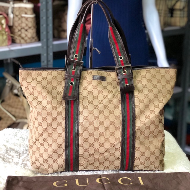 authentic gucci tote bag