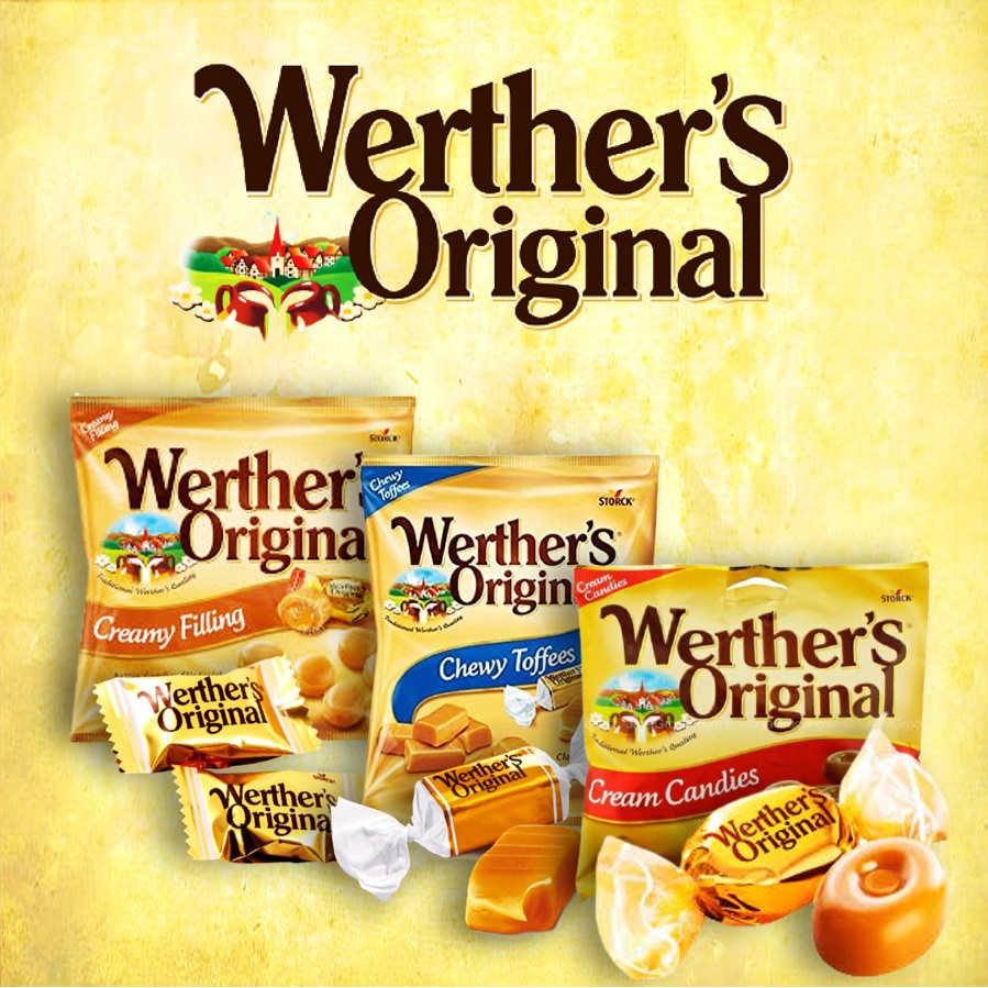 Werther'S Original Caramel Candy, Toffee, Candy Cream aSOM Shopee