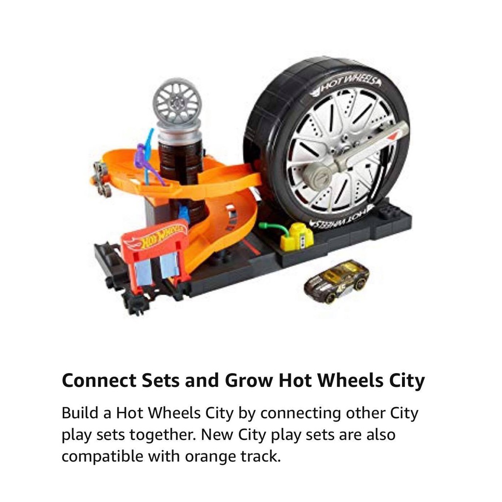 hot wheels tire track