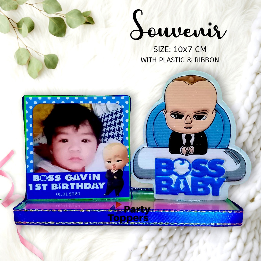 BOSS BABY SOUVENIR FOR BIRTHDAY BIRTHDAY BOSS BABY GIVEAWAY Shopee