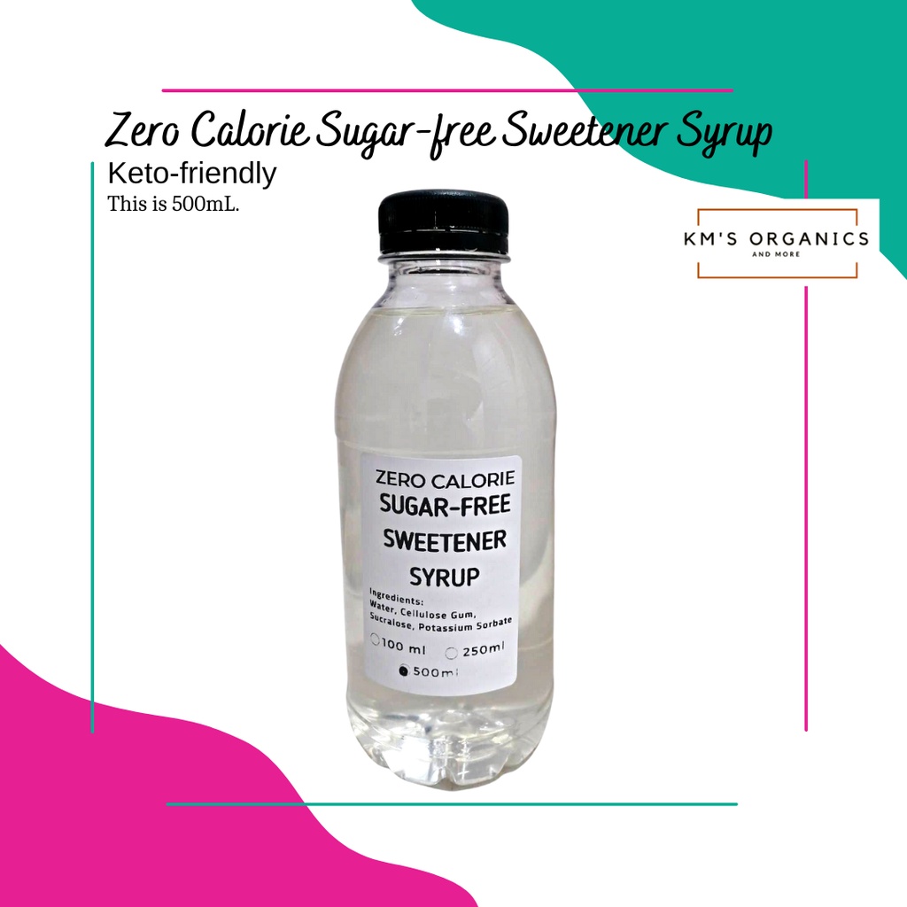 Zero Calorie Sugarfree Sweetener Syrup Sweetened with Sucralose Best