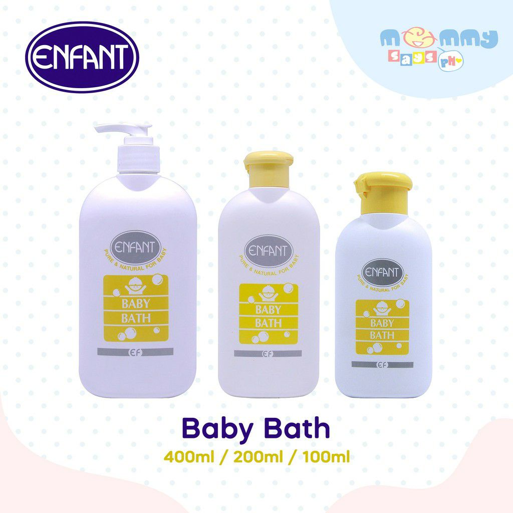 Enfant Baby Bath Liquid ( available in 100ml, 200ml, and 400ml