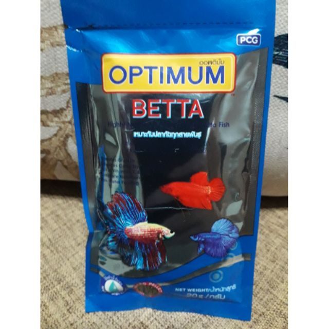 optimum betta fish food